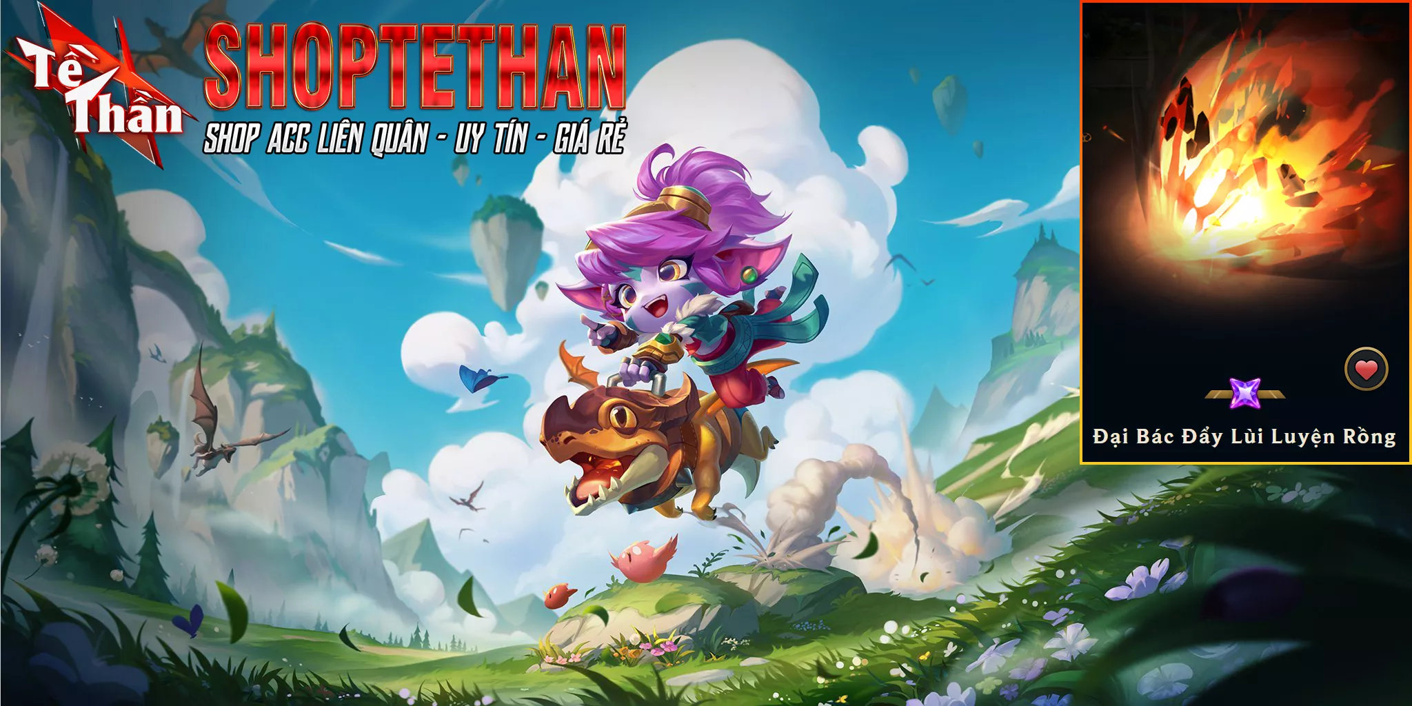 ACC CLONE TFT: Tristana luyện rồng tí nị, chưởng Đại bát đẩy lùi luyện rồng, mail ảo chưa xác minh, unrank lv1